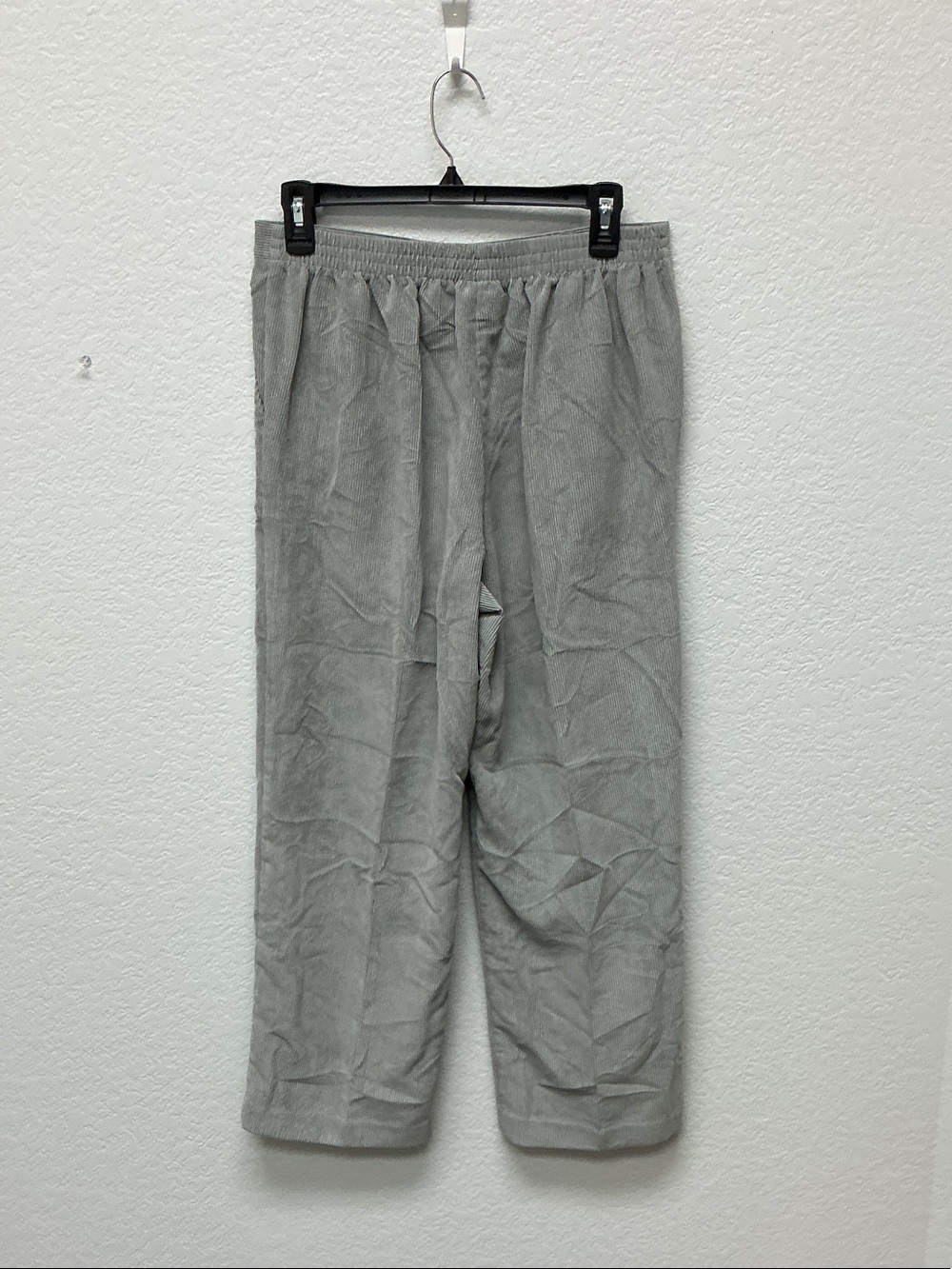 Alfred Dunner Light Gray Women's Sweatpants
